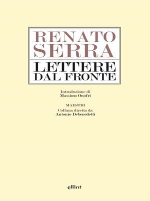 cover image of Lettere dal fronte